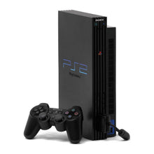 Sony Regular Playstation 2 Console & PS2 Controller Bundle (Black)